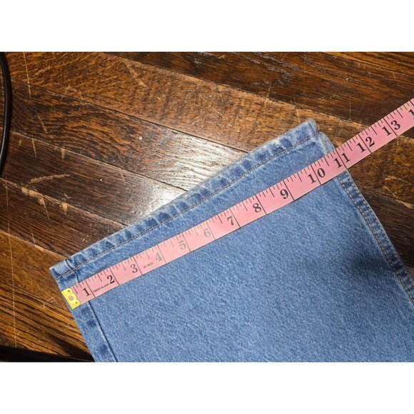 NWT H&M Wide Regular Fit Ultra High Waist Jeans US 12 - Picture 9 of 11